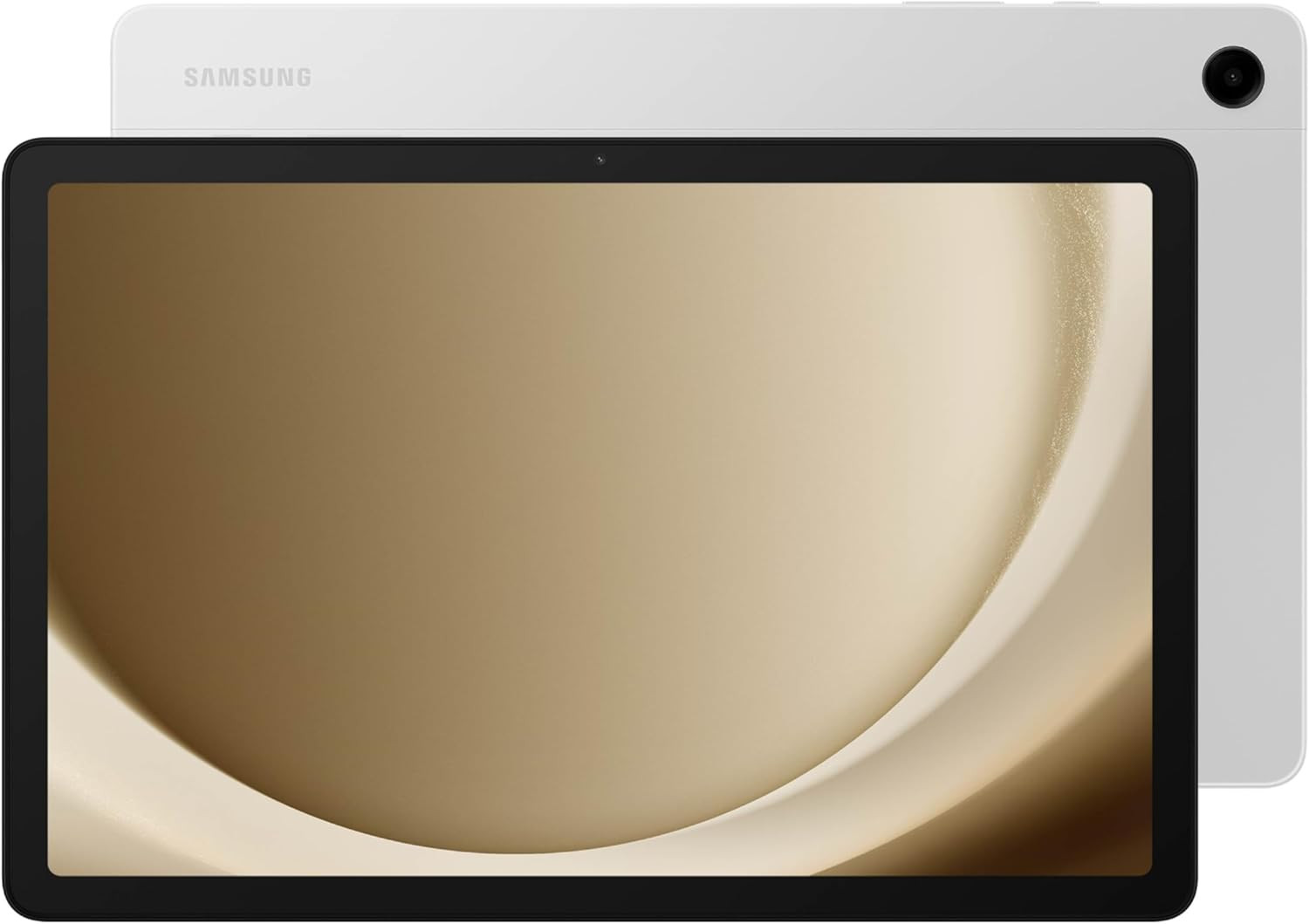 Samsung Galaxy Tab A9+ Plus 11” 128GB Android Tablet, Big Screen, Quad Speakers, Upgraded Chipset, Multi Window Display, Slim, Light, Durable, Kids Friendly Design, US Version, 2024, Silver