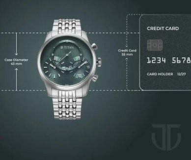 Titan Classique Micromotors Quartz Light Green Round Dial Men's Analog Watch / Analog Watch - For Men 90179SM01